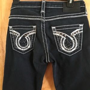 Dark Big Star, boot cut jeans